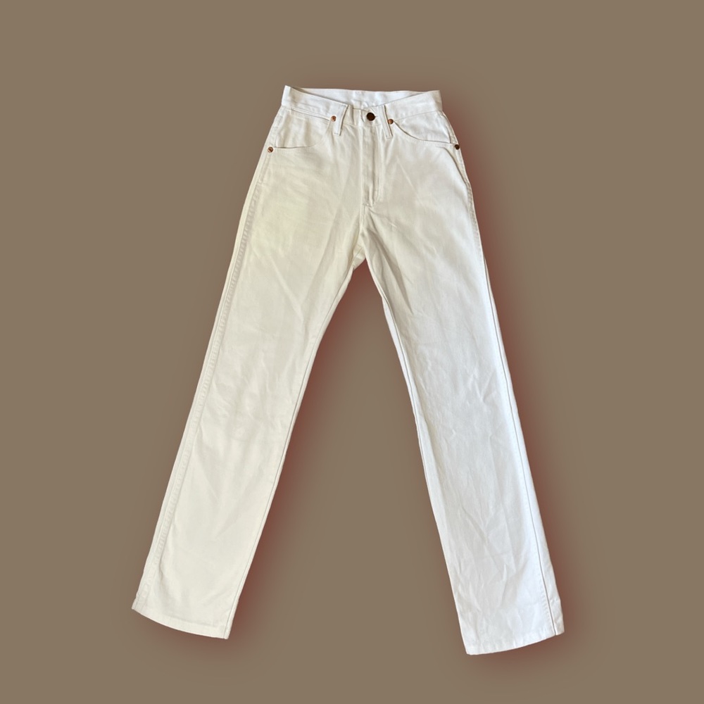 Vintage White Wrangler Cowboy Jeans size 0